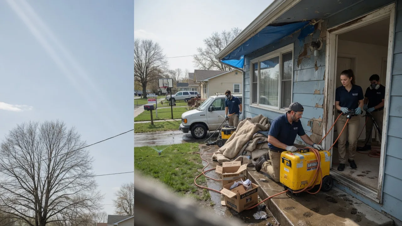 Basement Flood Cleanup in Middletown, RI near me